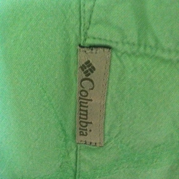 COLUMBIA | Men's Button Down Shirt Mint Green Size Large - Picture 3 of 9